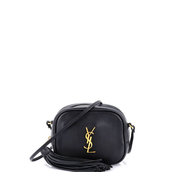 Saint Laurent Small Classic Monogram Blogger Crossbody Bag Leather